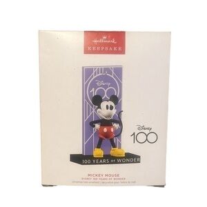 Hallmark 2023 Keepsake Disney 100 Years of Wonder Mickey Exclusive Ornament